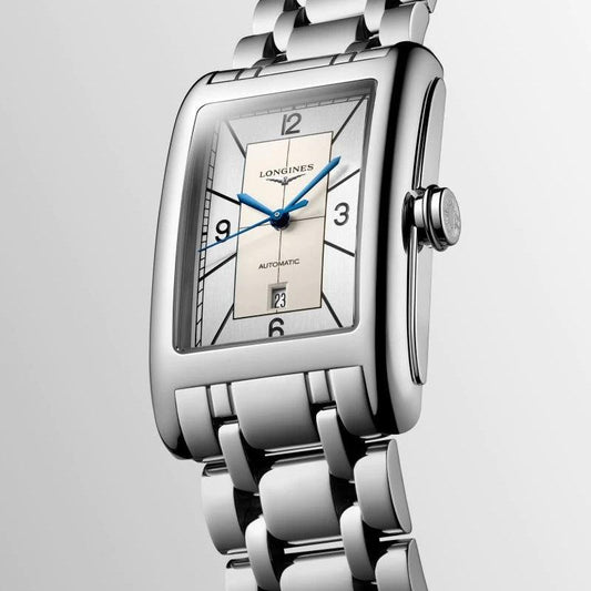 Montre Longines DolceVita 27,70 x 43,80 mm argent automatique acier L5.757.4.73.6