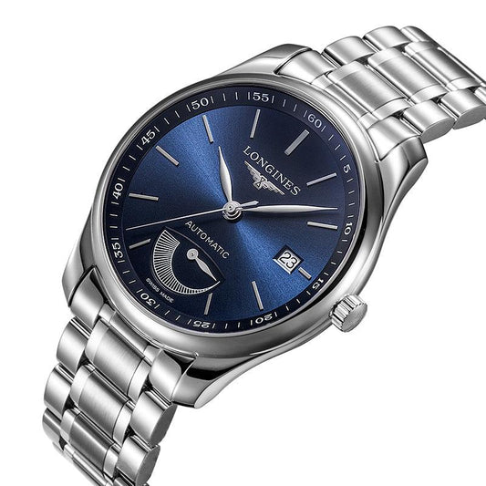 Montre Longines Collection Longines Master 40 mm acier bleu automatique L2.908.4.92.6