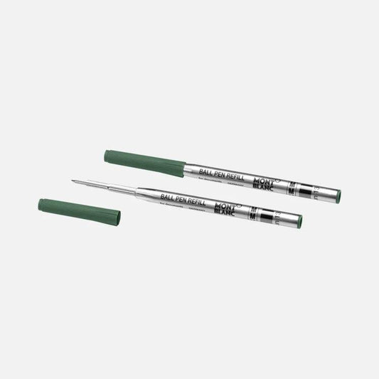 Recharges pour stylo bille Montblanc 2 (M) Vert irlandais (Vert) 128217
