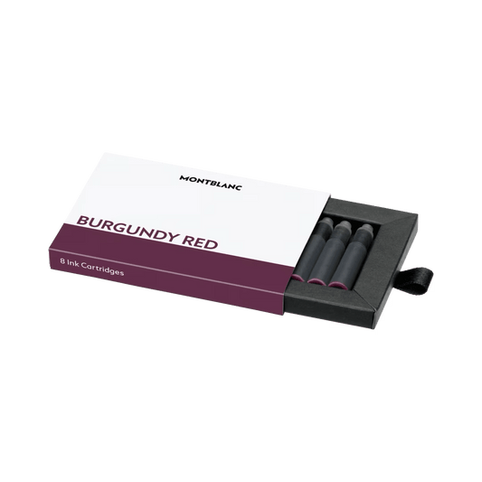 Montblanc encre en cartouches Burgundy Red bordeaux 8 pièces 105199
