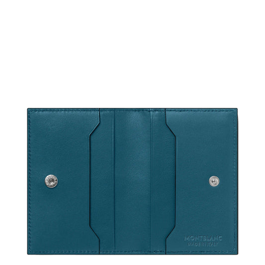 Porte-cartes Montblanc 4 compartiments Meisterstück Selection Soft teal 131258