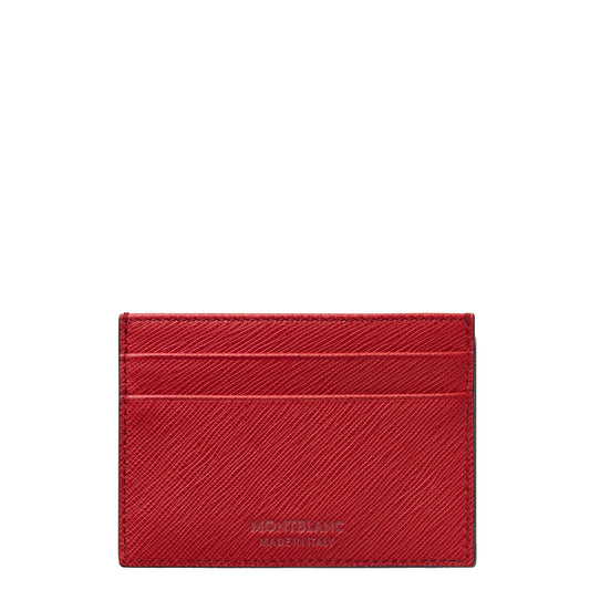 Porte-cartes Montblanc Sartorial 5 tasses Rouge 130831