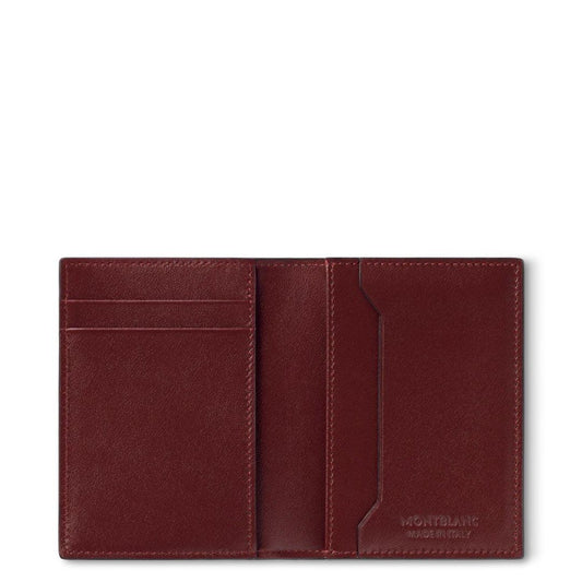 Porte-cartes de crédit Montblanc Meisterstück 4 cartes, Bordeaux 131683