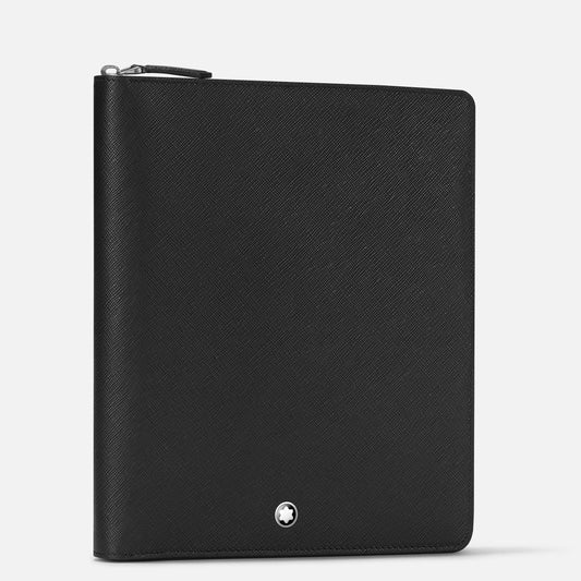 Porte-documents Montblanc A5 avec fermeture éclair Montblanc Sartorial noire 130839