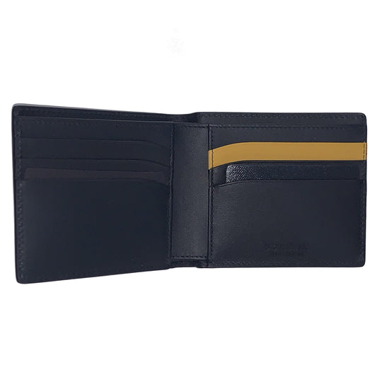 Portefeuille Montblanc Meisterstück Soft Grain 6cc Noir/Jaune 127325