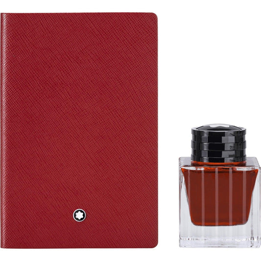 Carnet Montblanc Set 147, ligné et encre rouge (rouge), 50 ml, 117597