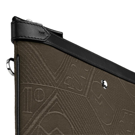 Pochette Montblanc 4810 vert kaki 220262