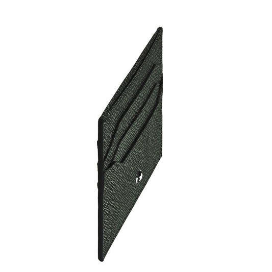 Montblanc porte-cartes 6 poches sartorial tweed kaki 220390