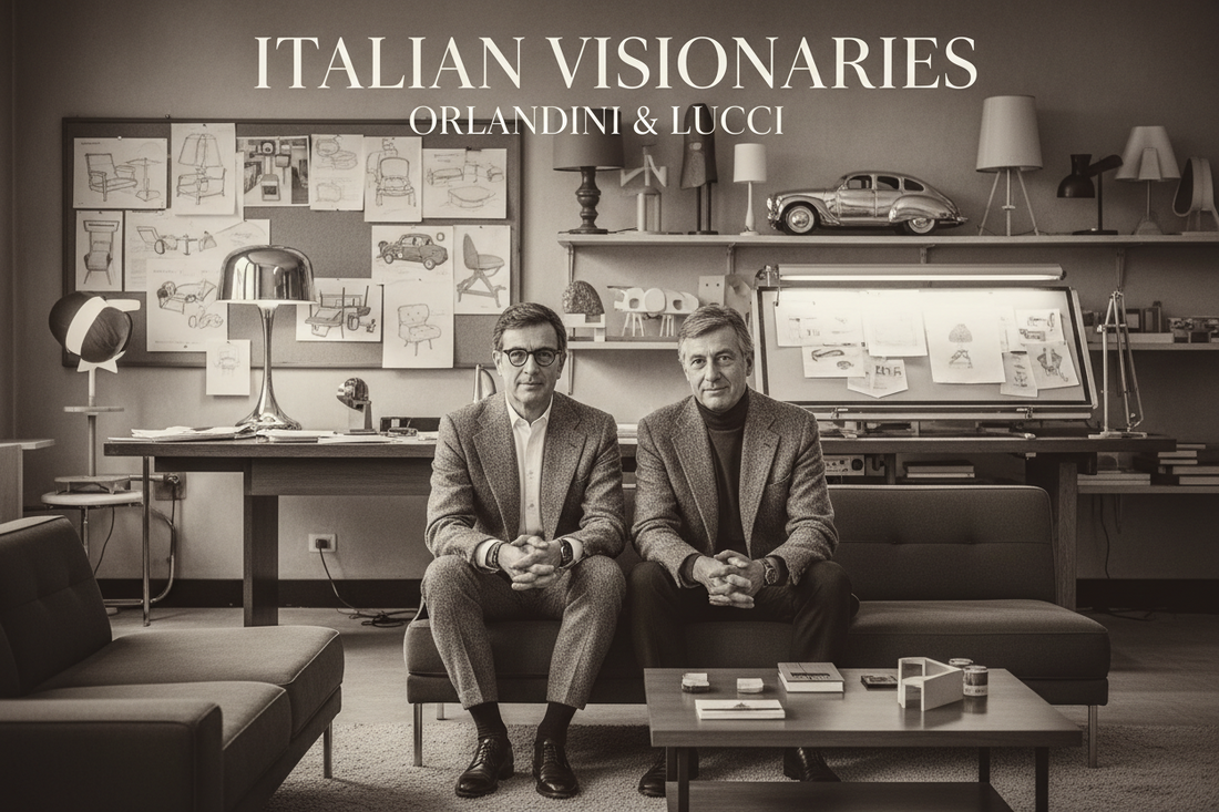 Paolo Orlandini & Roberto Lucci — Design funzionale e accessori iconici anni '70
