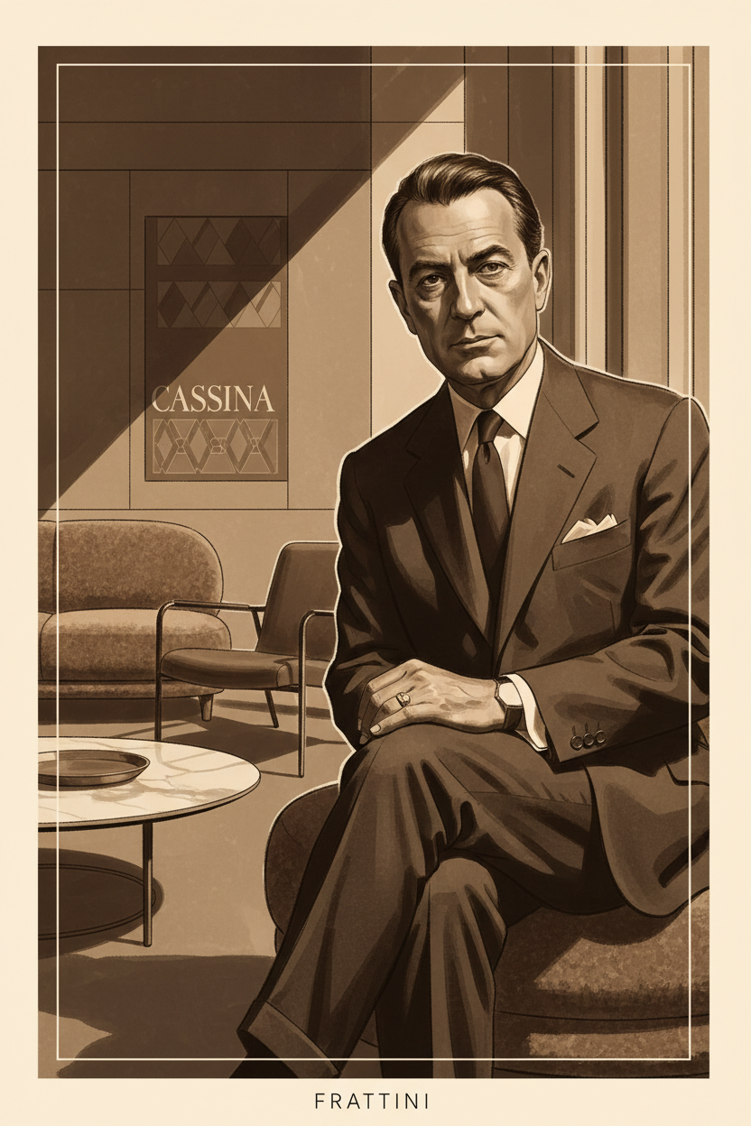 Gianfranco Frattini — L’eleganza funzionale del design italiano