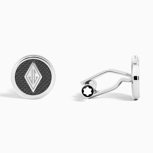 Montblanc boutons de manchette Great Characters Hommage à The Great Gatsby acier 132981