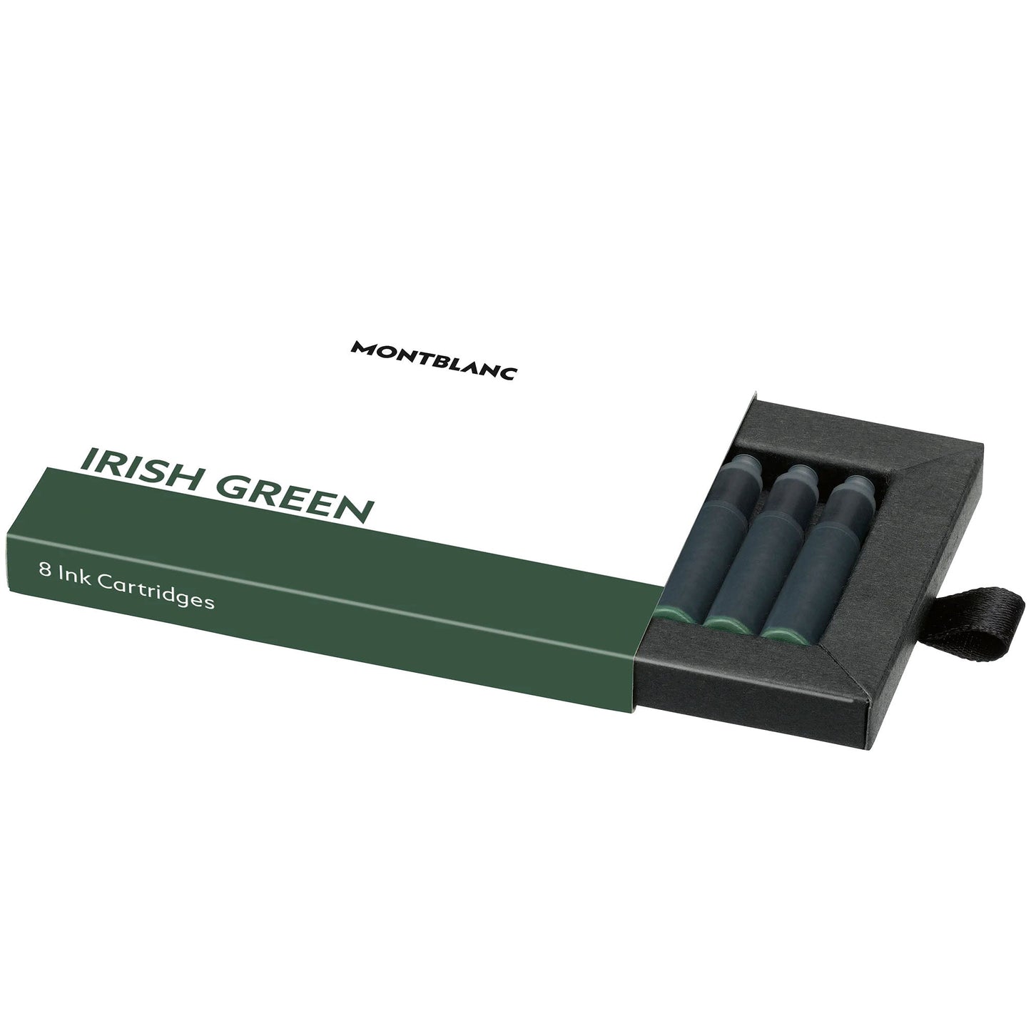Encre Montblanc en cartouches, 8 unités, vert irlandais 128204