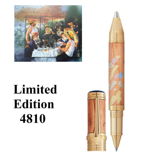 Montblanc stylo roller Masters of Art Hommage à Pierre-Auguste Renoir Édition Limitée 4810 pièces 132032