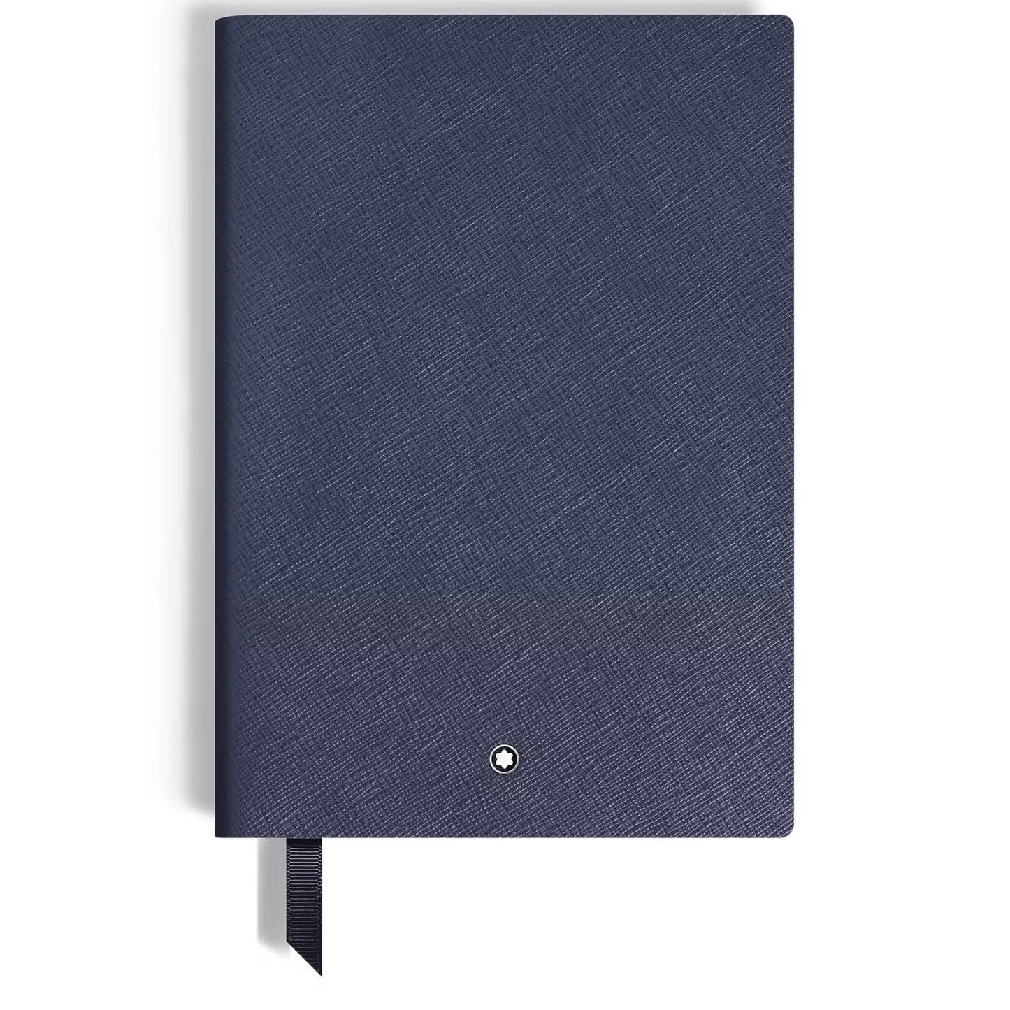 Montblanc bloc-notes #146 ligné cuir Sartorial bleu 134756