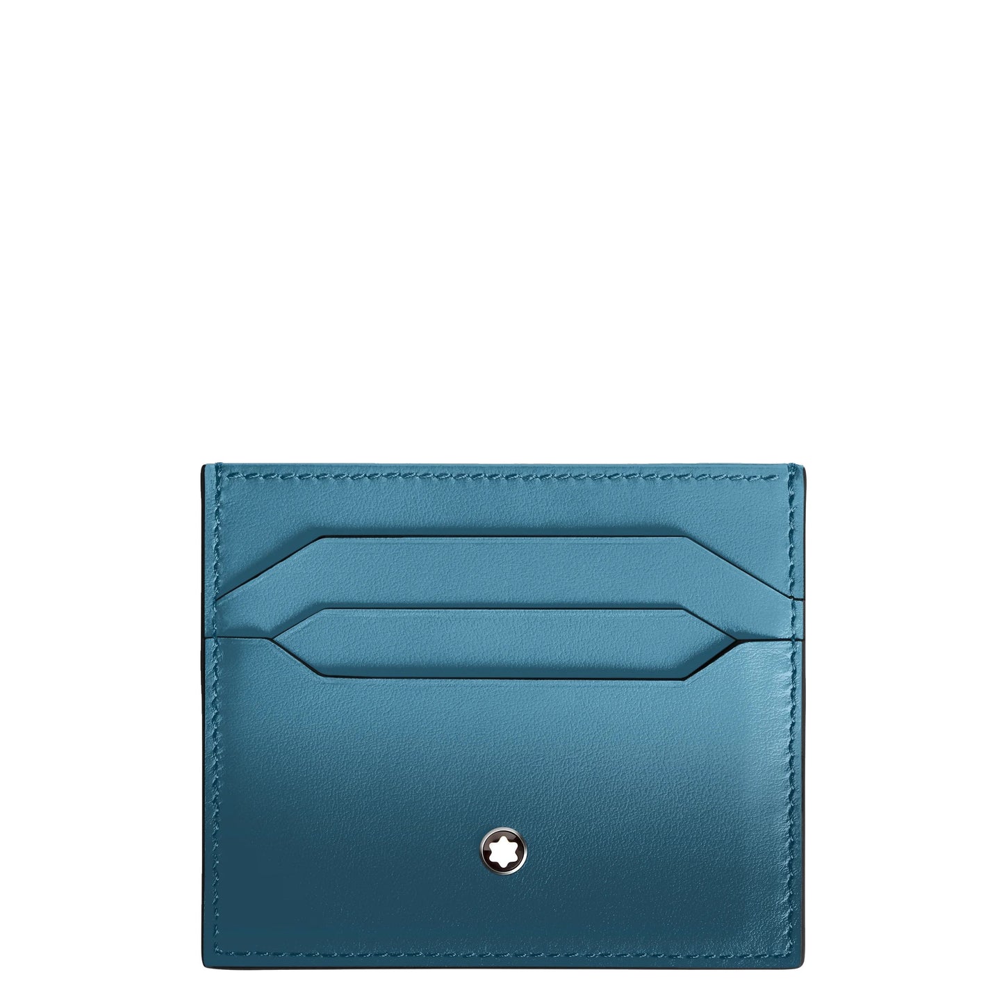 Porte-cartes Montblanc Meisterstück 6cc Bleu Fumé 199268