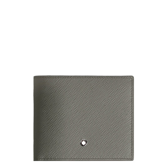 Montblanc portefeuille 8 compartiments Sartorial gris 199370