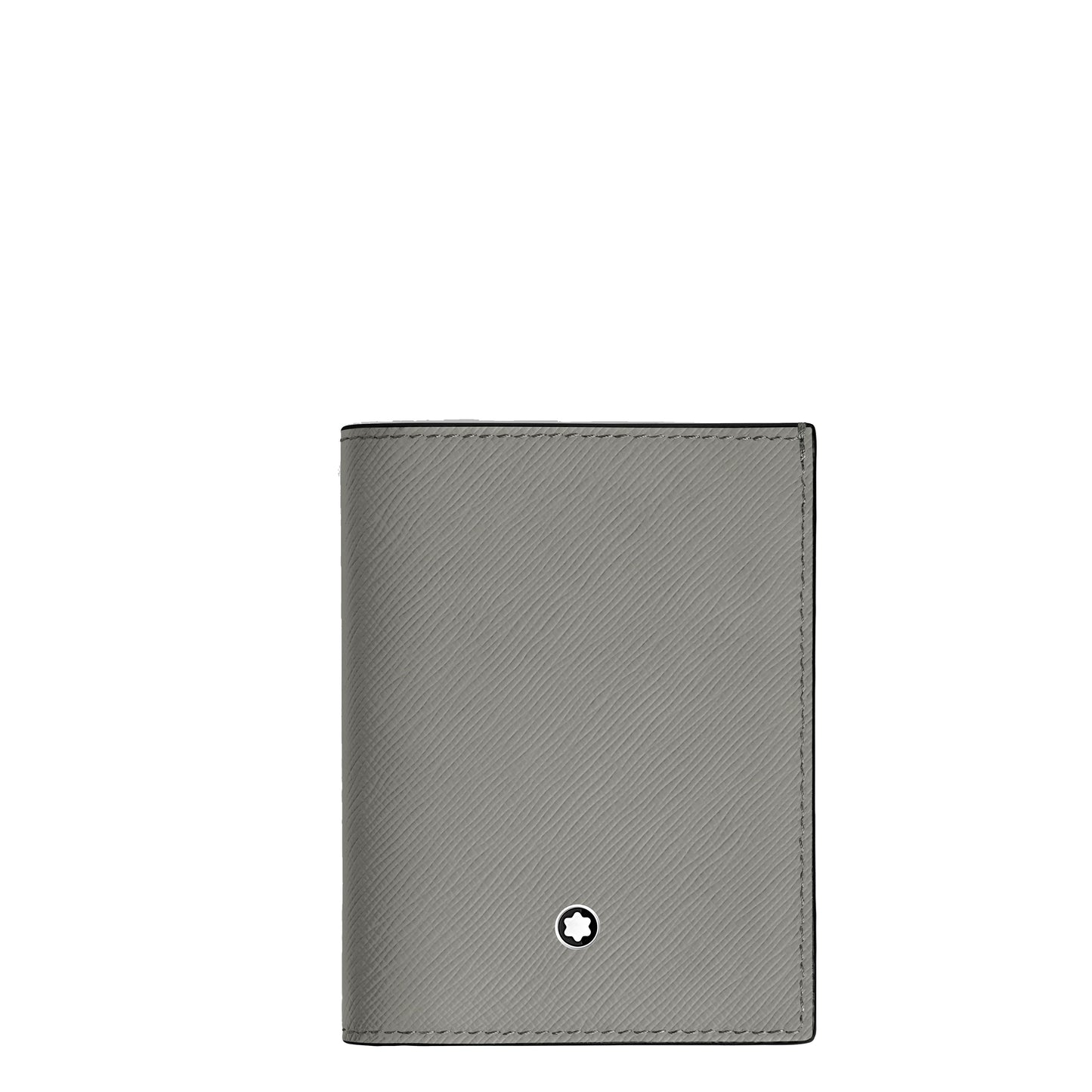 Montblanc portefeuille mini 4 compartiments Sartorial gris moyen 199374