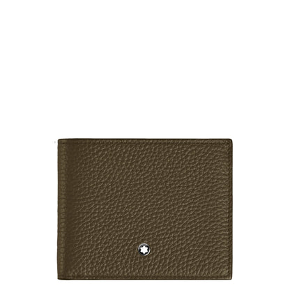 Montblanc portefeuille avec porte-monnaie 4 compartiments kaki 220216