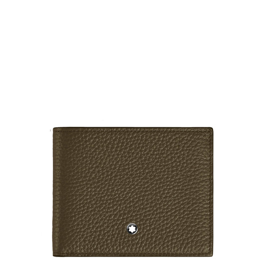 Montblanc portefeuille avec porte-monnaie 4 compartiments kaki 220216
