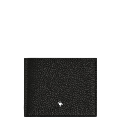 Portefeuille Montblanc avec porte-monnaie, 4 compartiments, noir 220217