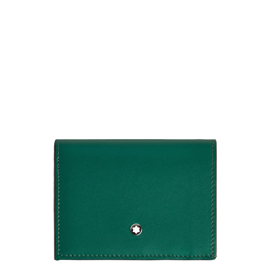 Montblanc portefeuille continental nano malachite vert 220227