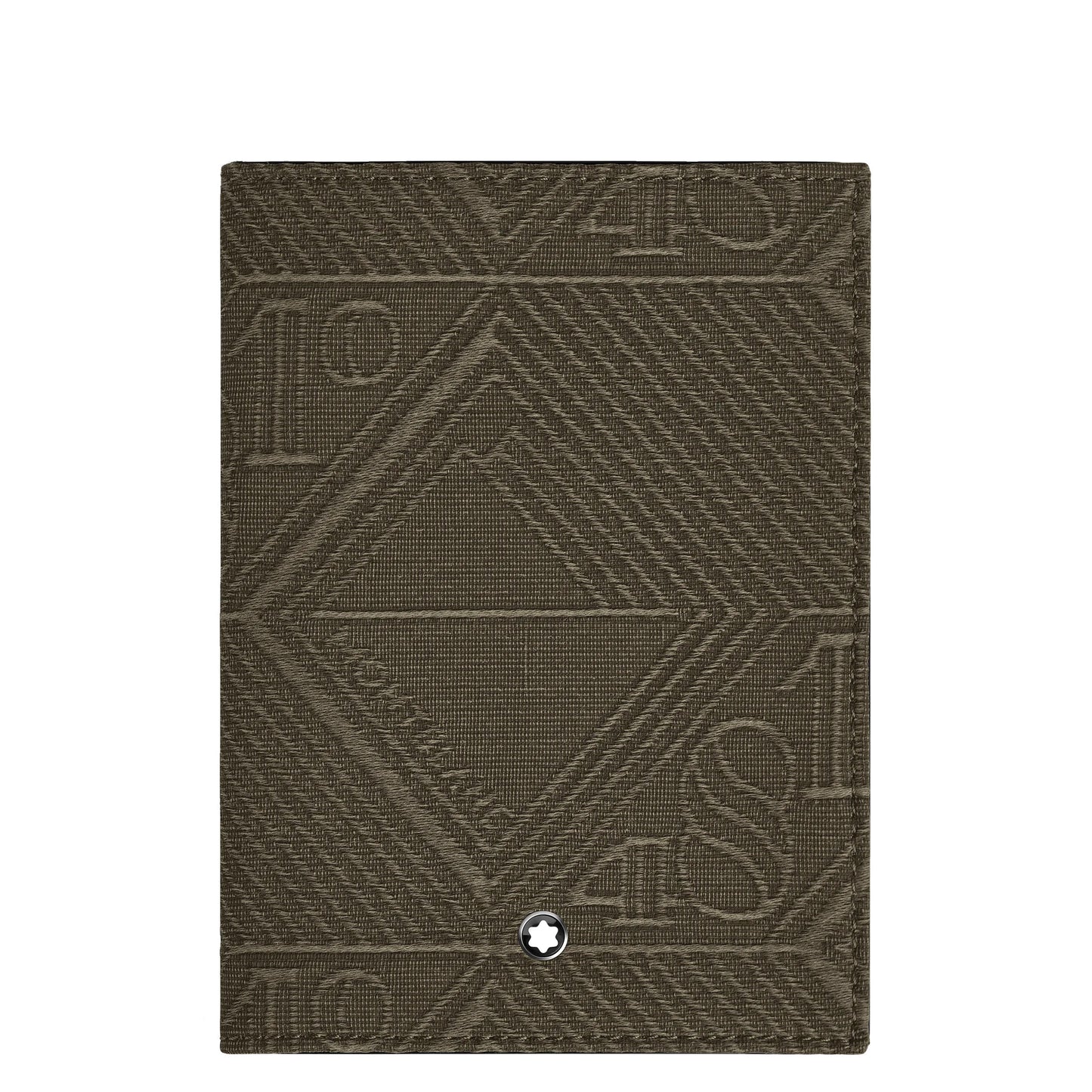 Étui passeport Montblanc 4810 Vert kaki 220265