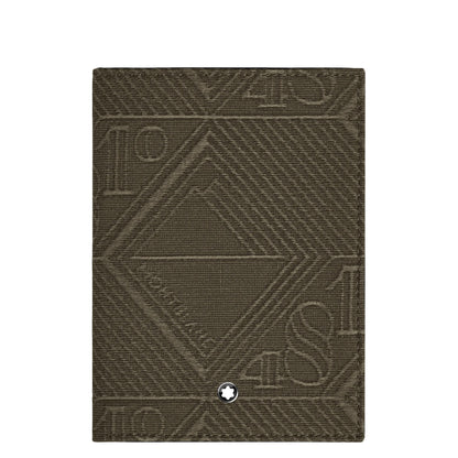 Étui passeport Montblanc 4810 Vert kaki 220265