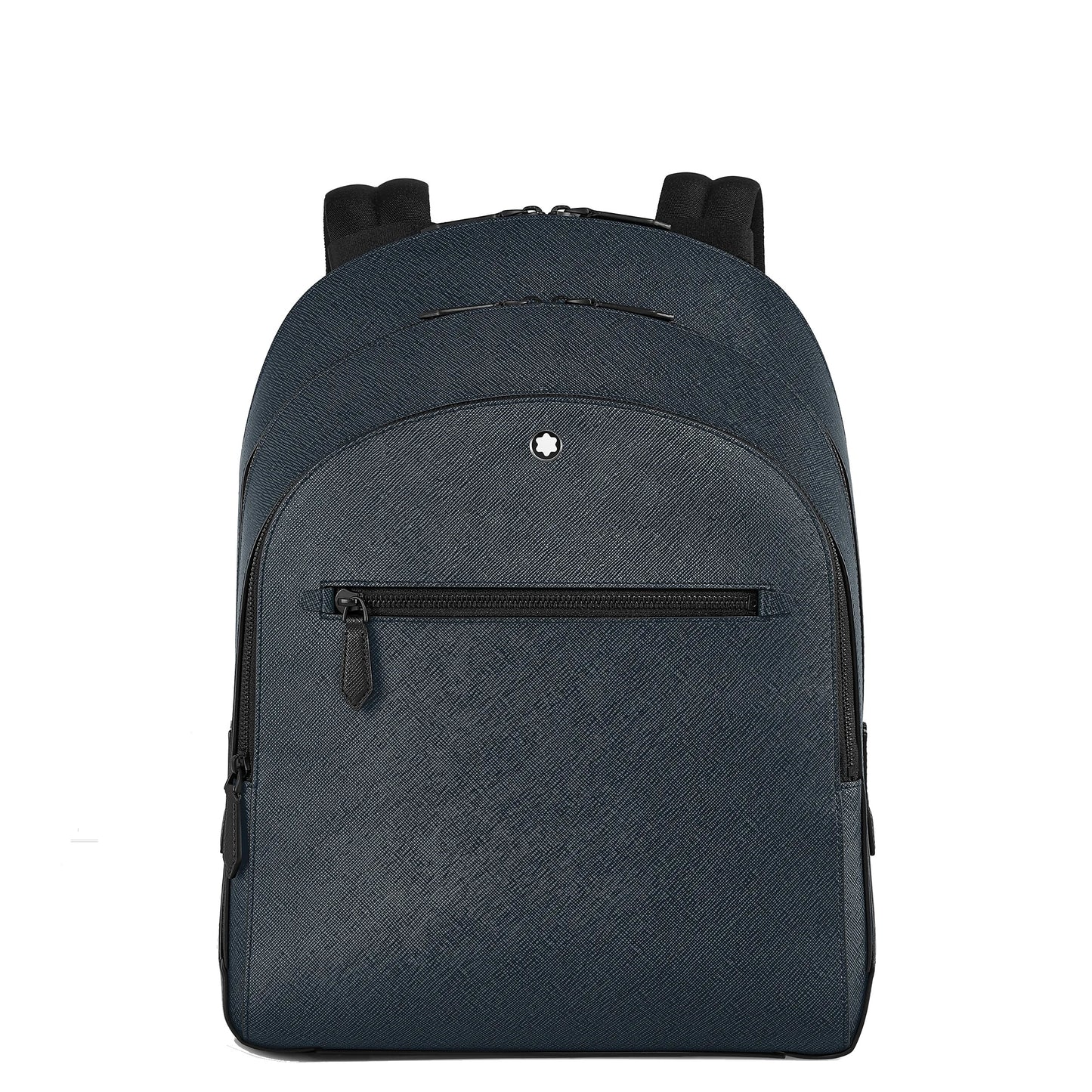 Sac à dos Montblanc Sartorial Tweed moyen à 3 compartiments, bleu 220335