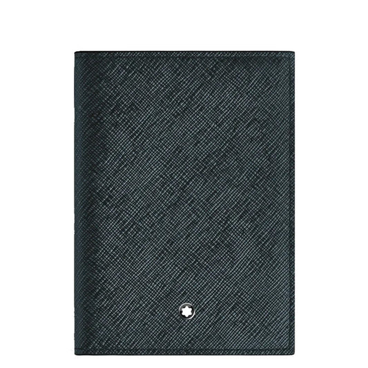 Montblanc étui pour passeport Sartorial tweed bleu 220433