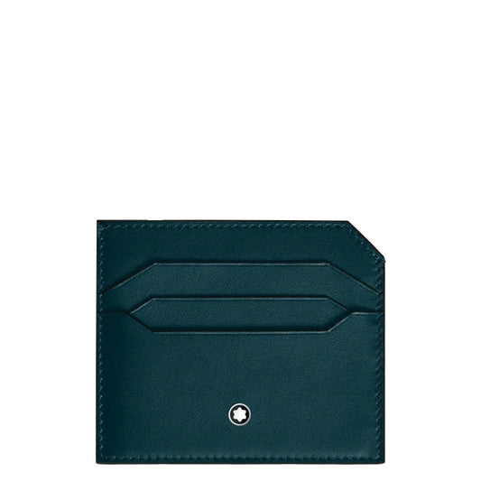 Porte-cartes Montblanc 6 compartiments, bleu clair légion, 198755