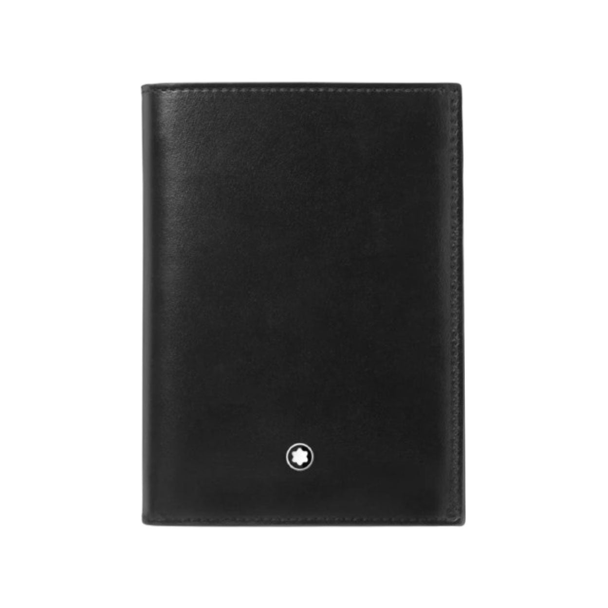Montblanc portefeuille 7 compartiments et porte-carte d'identité Meisterstück noir 198380