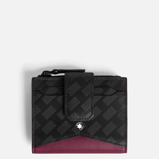Montblanc portefeuille 6 compartiments mini Extreme 3.0 noir/cassis 199416