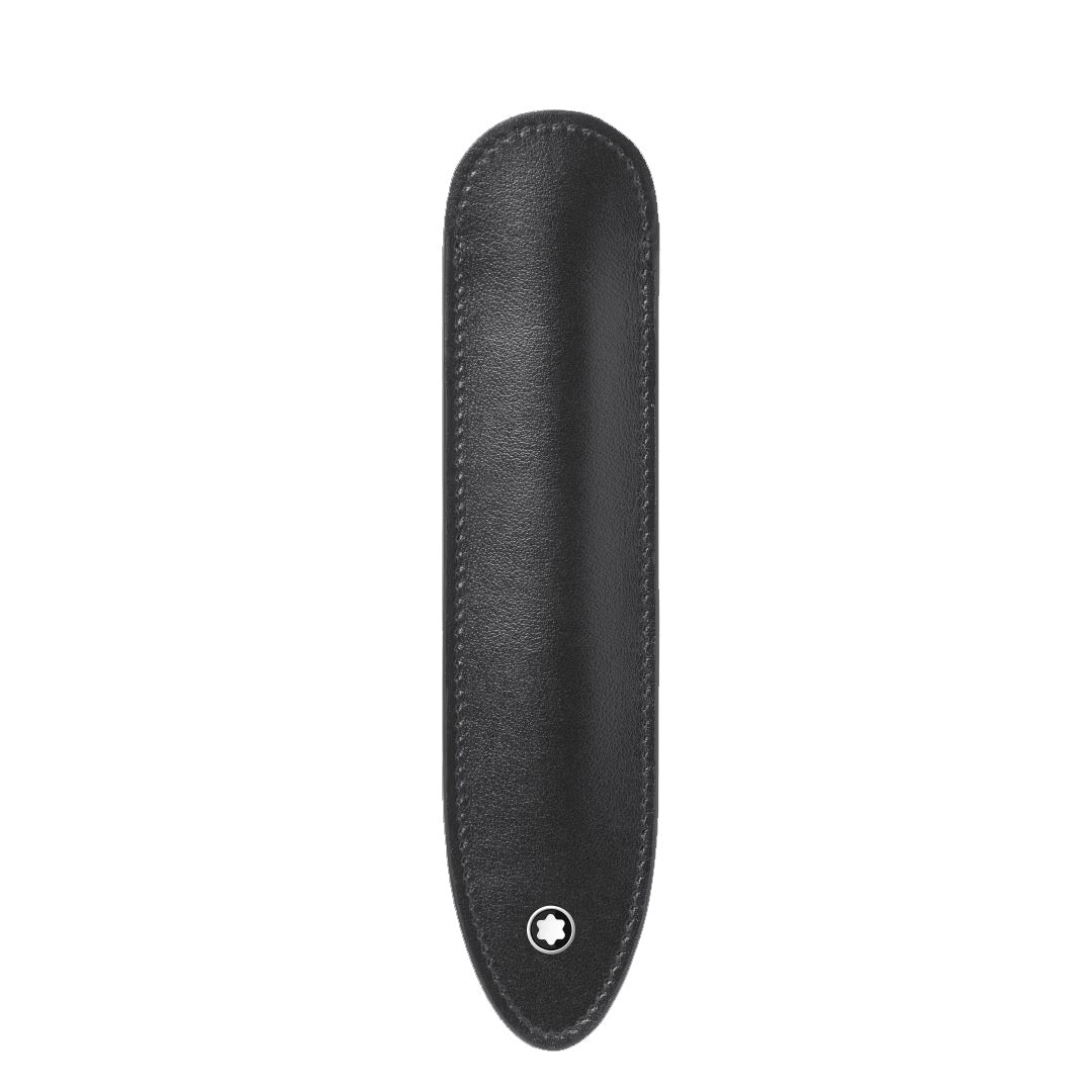 Montblanc étui pour 1 instrument d'écriture Meisterstück noir 198338