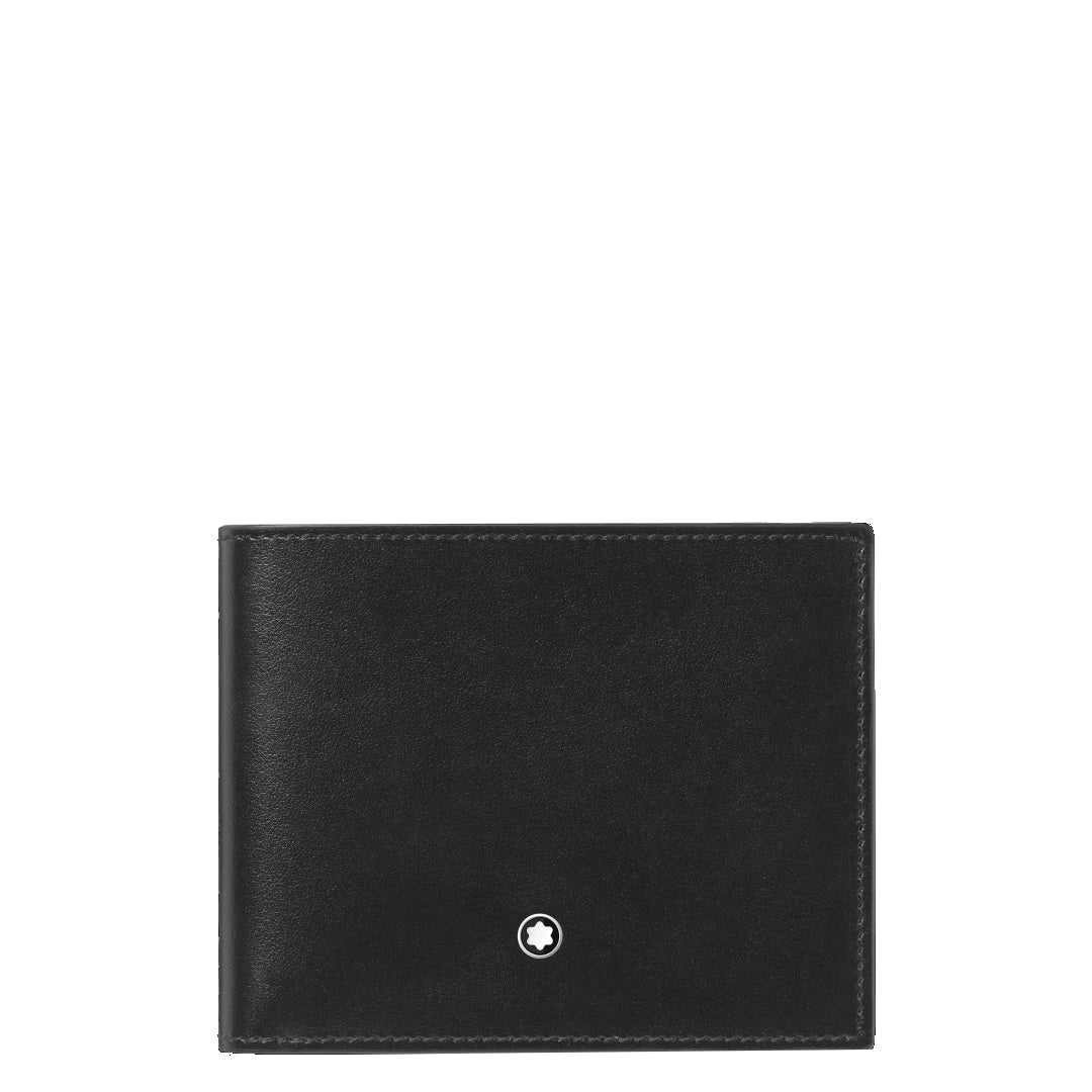 Montblanc Meisterstück Portefeuille 6 Compartiments Noir 198308