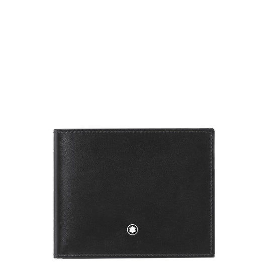 Montblanc Meisterstück Portefeuille 6 Compartiments Noir 198308