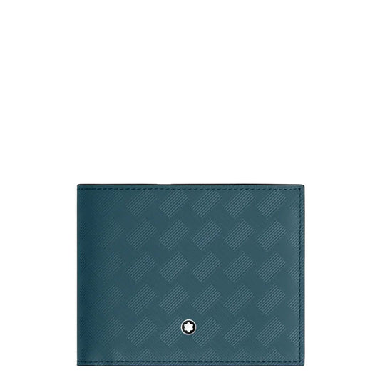 Montblanc portefeuille 6 compartiments Extreme 3.0 bleu avion 198868