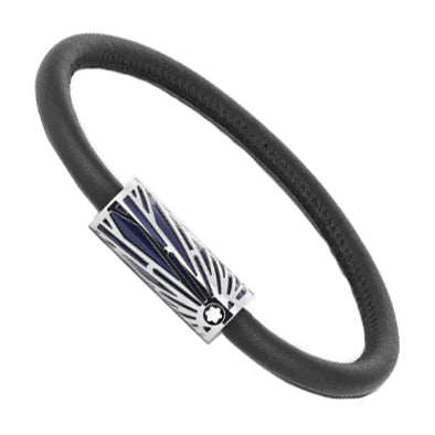 Montblanc bracelet Meisterstück The Origin Collection Bleu taille M 13296863