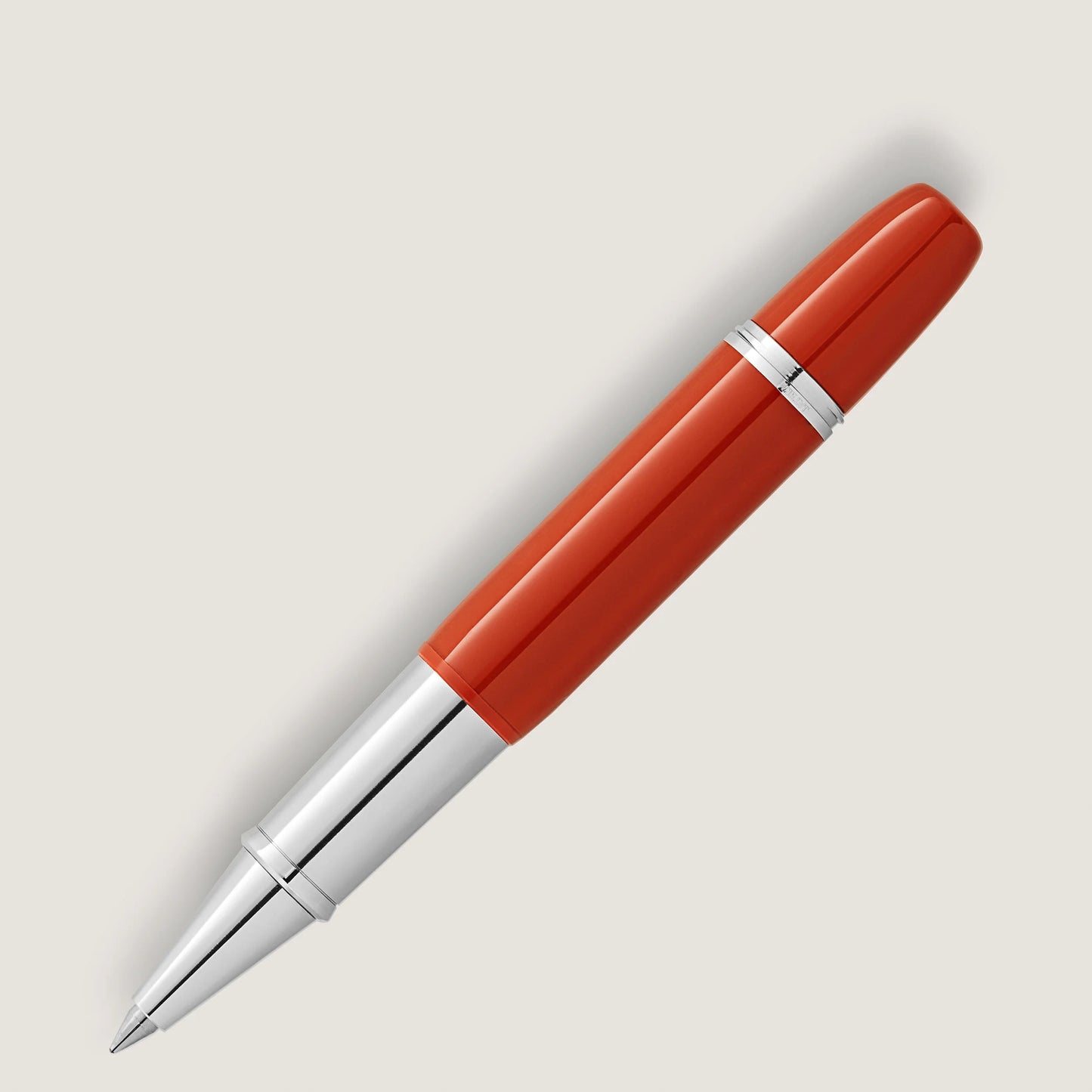 Montblanc roller Heritage Rouge et Noir « Baby » Édition Spéciale couleur corail 127857