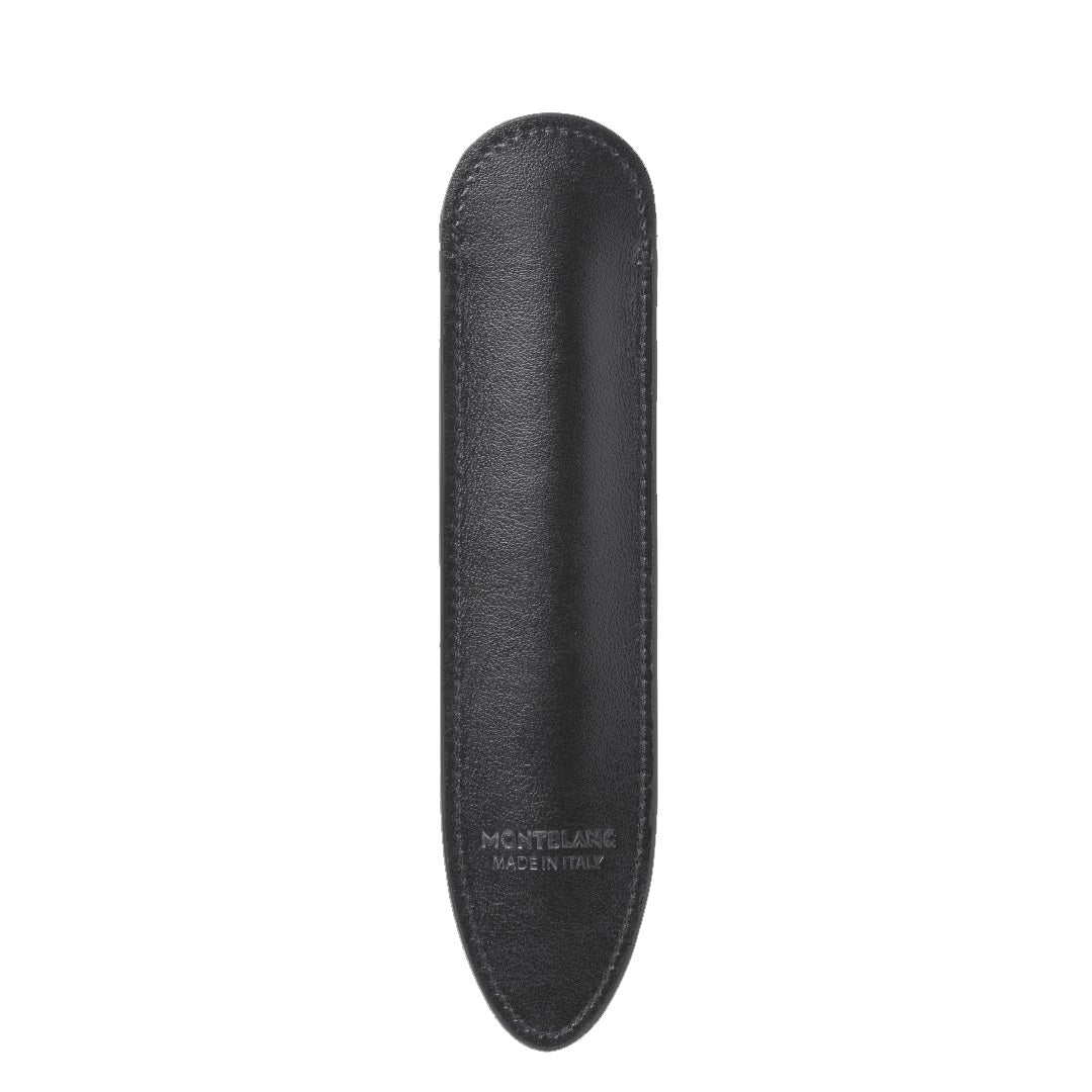 Montblanc étui pour 1 instrument d'écriture Meisterstück noir 198338