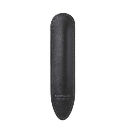 Montblanc étui pour 1 instrument d'écriture Meisterstück noir 198338