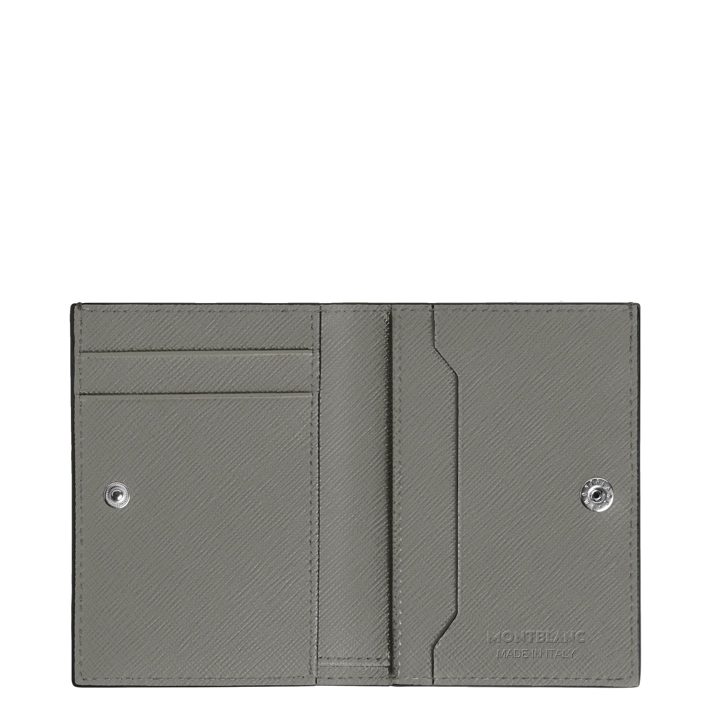 Montblanc portefeuille mini 4 compartiments Sartorial gris moyen 199374