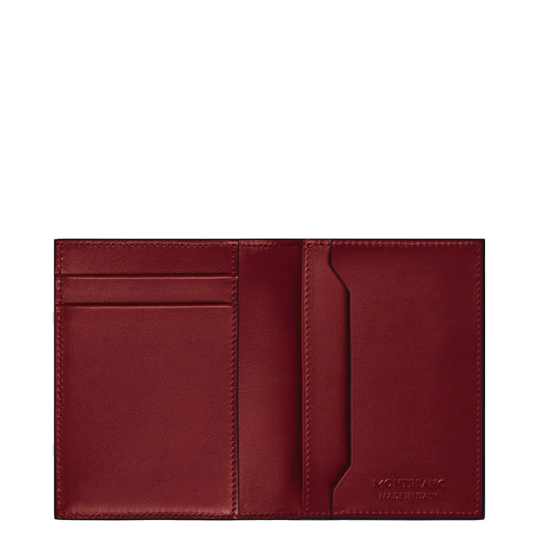 Montblanc porte-cartes de crédit 4cc Meisterstück rouille foncé 198811