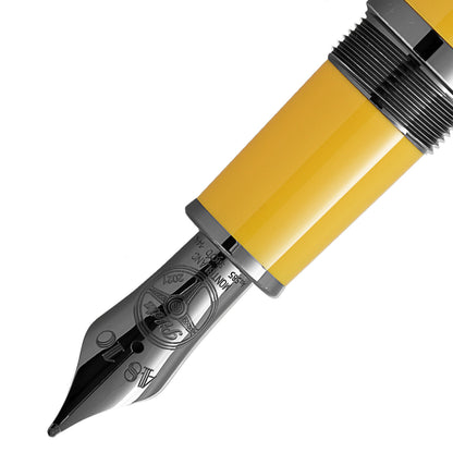 Stylo plume Montblanc Great Characters Enzo Ferrari Édition Spéciale Jaune Modena 130661