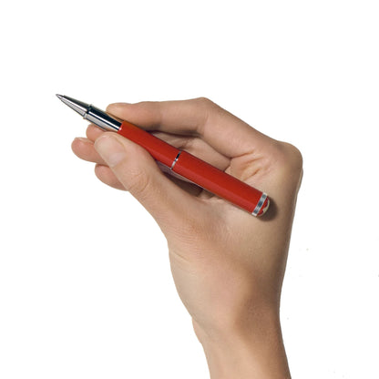 Montblanc roller Heritage Rouge et Noir « Baby » Édition Spéciale couleur corail 127857