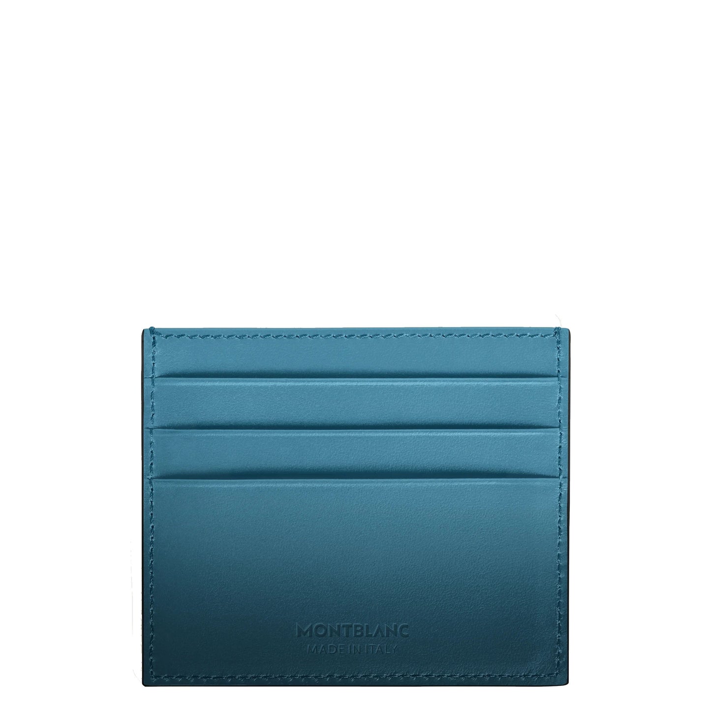 Porte-cartes Montblanc Meisterstück 6cc Bleu Fumé 199268
