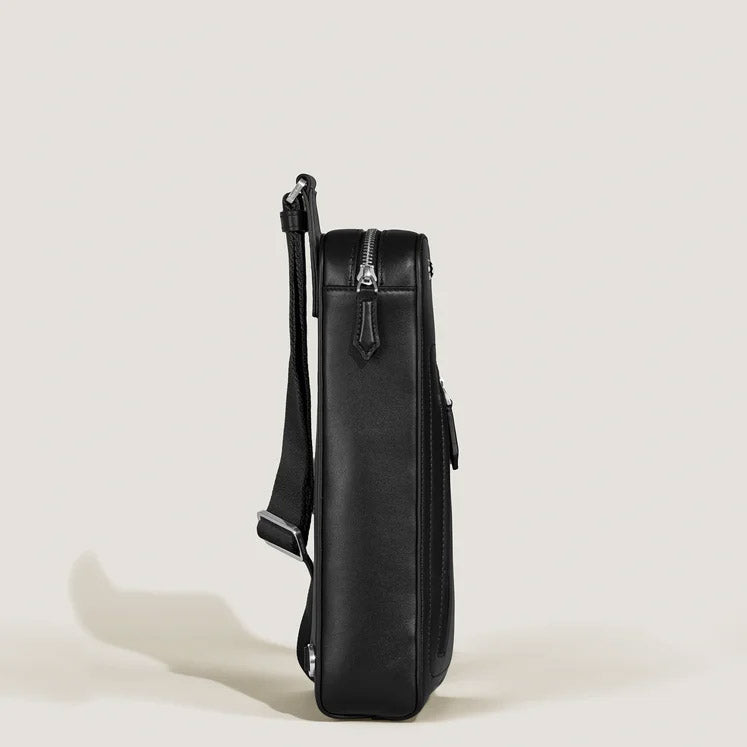 Sac bandoulière Montblanc Soft Compact Noir 198742