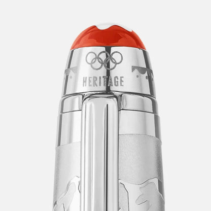 Montblanc stylo à bille Meisterstück X Olympic Heritage Chamonix 1924 Solitaire M 131373