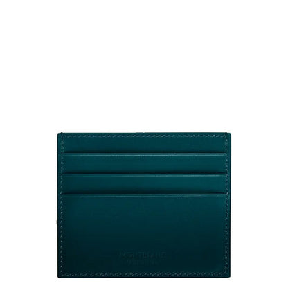 Montblanc porte-cartes 6 compartiments Meisterstück bleu cyprès 198804