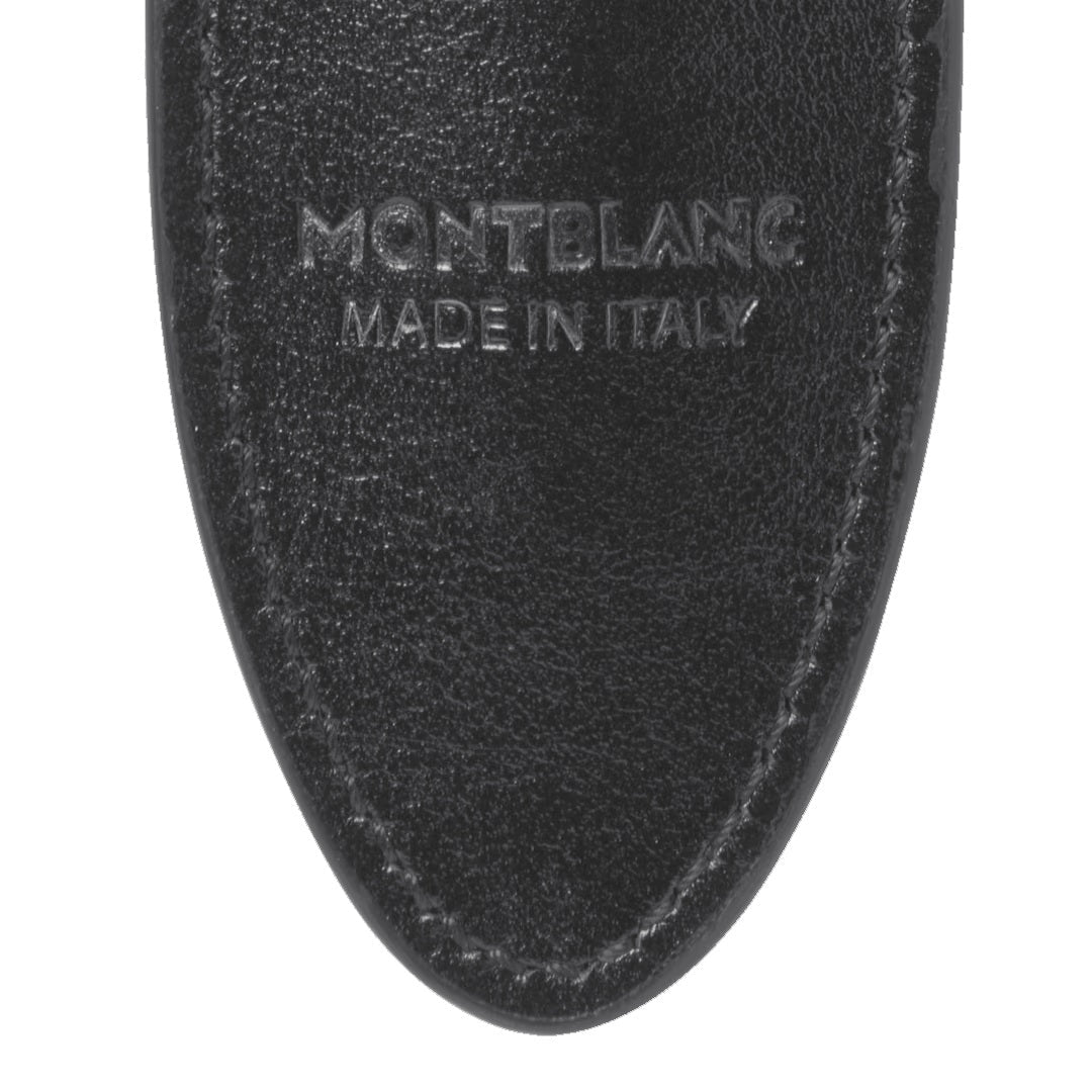 Montblanc étui pour 1 instrument d'écriture Meisterstück noir 198338