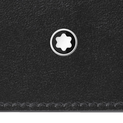 Montblanc Portafoglio Meisterstück 6 scomparti con fermasoldi nero 198313